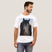Haare im Augen T-Shirt (Vorne ganz)