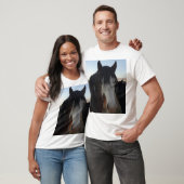 Haare im Augen T-Shirt (Unisex)