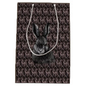 Haare, Kaninchen, ein in einem mittelgroßen Gesche Mittlere Geschenktüte (Rückseite)