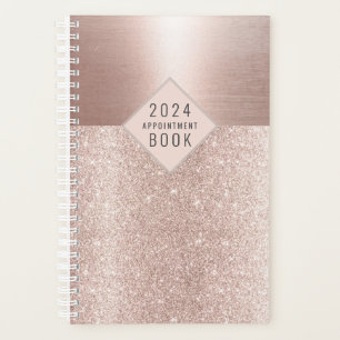 Haare Sterne Blush Rose Gold Glitzer Ernennung Planer