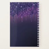 Haare Sternenmagie Lila Tropfen Ernennung Planer (Rückseite)