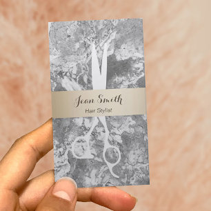 Haare Stylist Gold gestreifter Marmorstein Termin