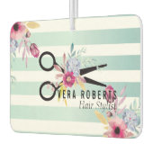 Haare Stylist Gold Schere & Beauty Streifen Autolufterfrischer (Links)