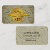 Haare Stylist Makeup Artist Salon Bobby Buttone Visitenkarte (Vorne/Hinten)