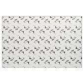 Haare Stylist Schere Haar schneiden Niedlich Stoff (Fat Quarter (45,7 x 55,9 cm))