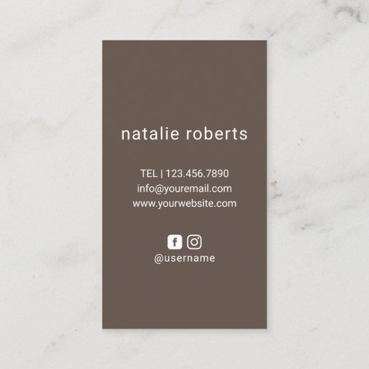 Haare Stylist-Schere Logo Eleganter Schönheitssalo Visitenkarte (Rückseite)