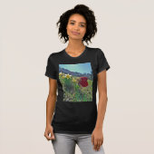 Haare und gelbe Blumen T-Shirt (Vorne ganz)