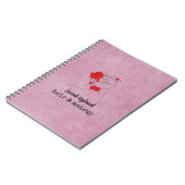 Haare und Make-up Notizblock (Linke Seite)