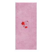 Haare und Make-up Werbekarte (Hinten)