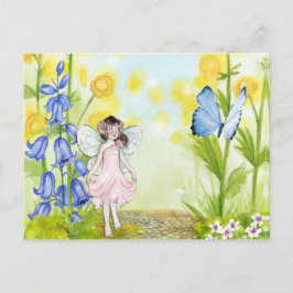 Haare und Schmetterlinge Postkarte