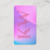 Haare und Schminke nach Maß Visitenkarte (Vorderseite)