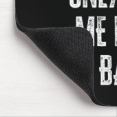 Haare würden mich nur langsamer machen lustige Gra Mousepad (Ecke)