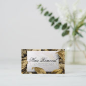 Haarentfernung Visitenkarte (Stehend Vorderseite)