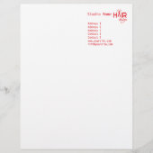 Haarentwürfe 1 - Briefkopf (Vorderseite)