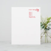 Haarentwürfe 1 - Briefkopf (Stehend Vorderseite)