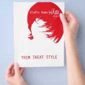 Haarentwürfe 1 - Flyer, Preise Flyer (Hand)