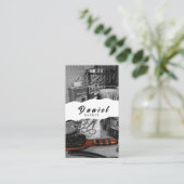 Haarfachleute - Ihre Unterschrift Visitenkarte (Stehend Vorderseite)