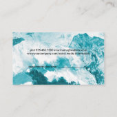 Haarfahlome | QR-Code | künstlerisch Terminkarte (Rückseite)