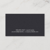 Haarfärbemittel | Beauty Logo Visitenkarte (Rückseite)