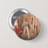 Haarfärbemittel, Circa 1864 Button (Vorne & Hinten)