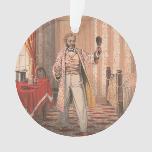 Haarfärbemittel, Circa 1864 Ornament (Vorderseite)