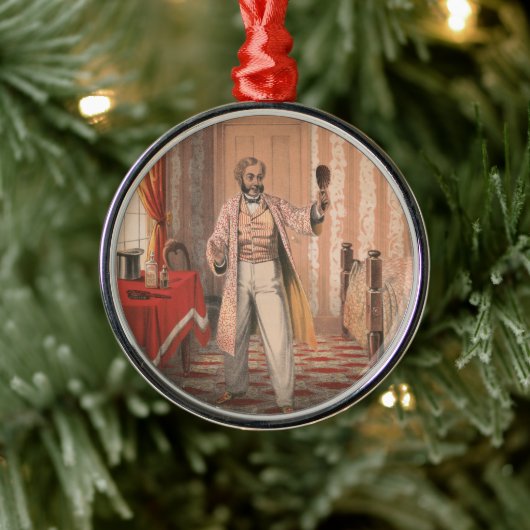 Haarfärbemittel, Circa 1864 Ornament Aus Metall (Baum)