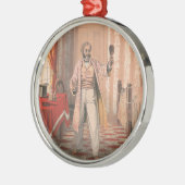 Haarfärbemittel, Circa 1864 Ornament Aus Metall (Links)