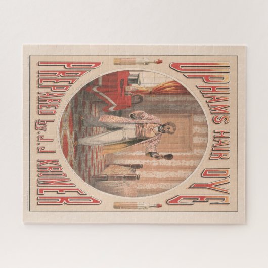 Haarfärbemittel, Circa 1864 Puzzle (Horizontal)