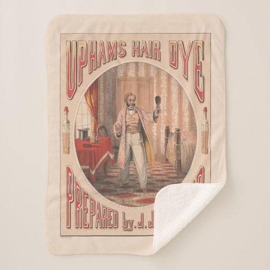 Haarfärbemittel, Circa 1864 Sherpadecke (Vorderseite)