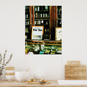 Haarfärbung Poster (Küche)