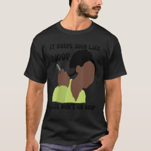 Haarglätter Mädchen Video Meme warum macht es das T-Shirt