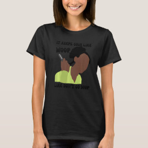 Haarglätter Mädchen Video Meme warum macht es weit T-Shirt