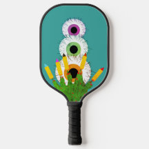 Haarige Augen Pickleball-Schläger