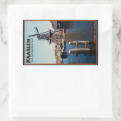 Haarlem - Adriaan Windmill Rechteckiger Aufkleber (Tasche)