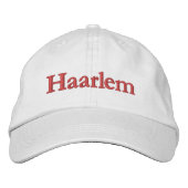 Haarlem bestickte Baseball Cap Baseballkappe (Vorderseite)