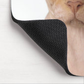 Haarlose Sphynx-Katze Mousepad (Ecke)