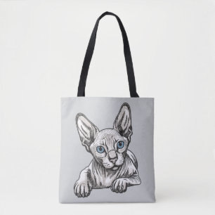 Haarlose Sphynx-Katze  Tasche