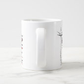 HAARP Super Heizung der Ionosphäre Jumbo-Tasse (Rückseite)