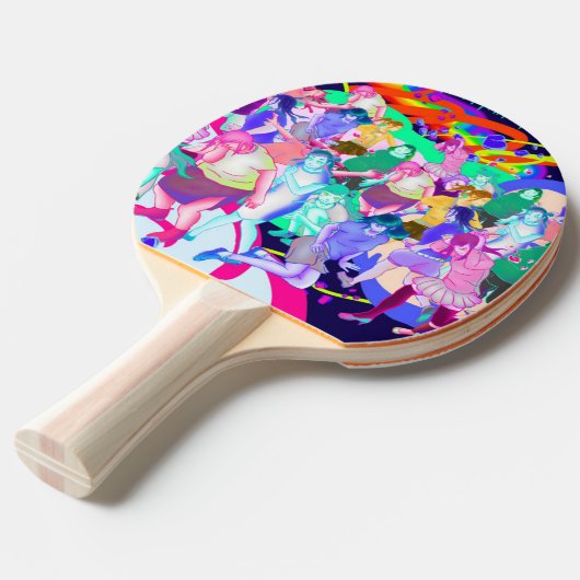 HAARP TISCHTENNIS SCHLÄGER (Vorderseite)