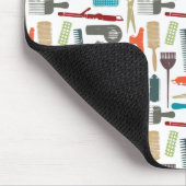 Haarpflege-Muster Mousepad (Ecke)