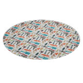 Haarpflege-Muster Schneidebrett (Ecke)