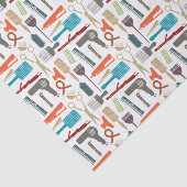 Haarpflege-Muster Seidenpapier (Ausschnitt)