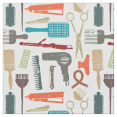 Haarpflege-Muster Stoff (Nahaufnahme)