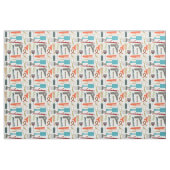 Haarpflege-Muster Stoff (Fat Quarter (45,7 x 55,9 cm))