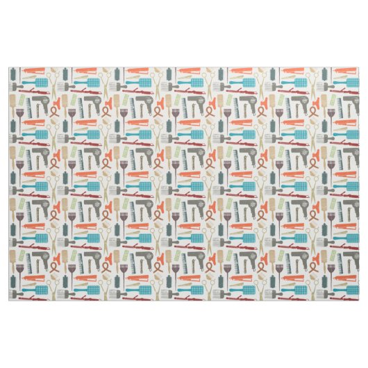 Haarpflege-Muster Stoff (Fat Quarter (45,7 x 55,9 cm))