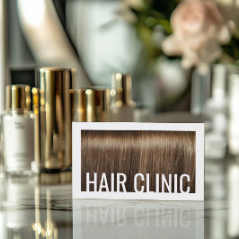 Haarpflege Shiny & Silky Brown Haare Trendy Visitenkarte