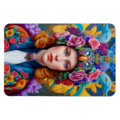 Haarprinzessin Magnet (Horizontal)