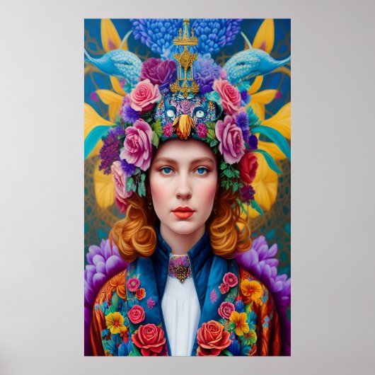 Haarprinzessin Poster (Vorne)