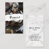 Haarprofis machen einen bleibenden Eindruck Visitenkarte (Vorne/Hinten)