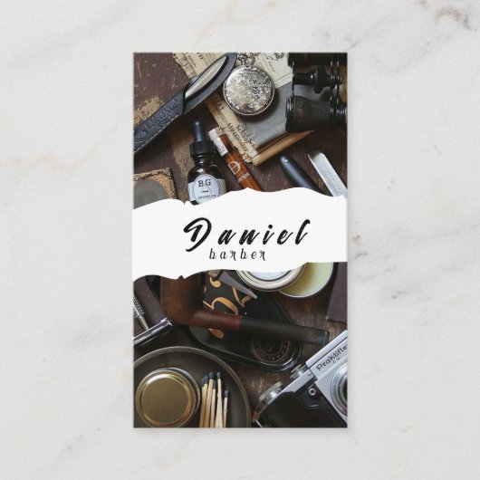 Haarprofis machen einen bleibenden Eindruck Visitenkarte (Vorderseite)